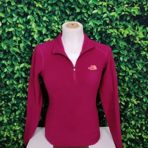The North Face Quarter-Zip Pullover (Dark Purple)